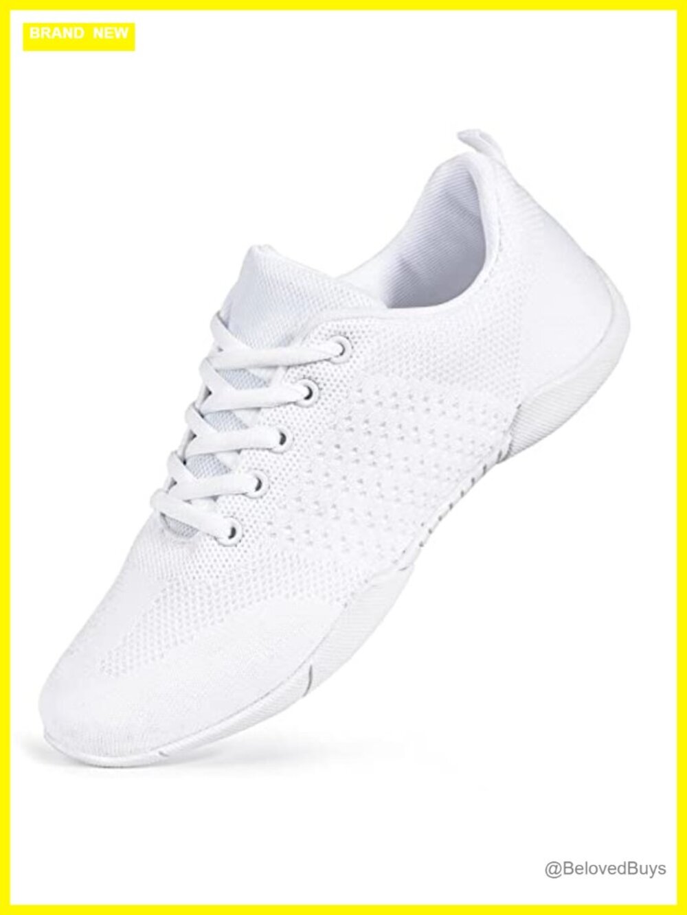 ZVC Cheer Shoes White Cheerleading Sneakers Women's Athletic Team Sports